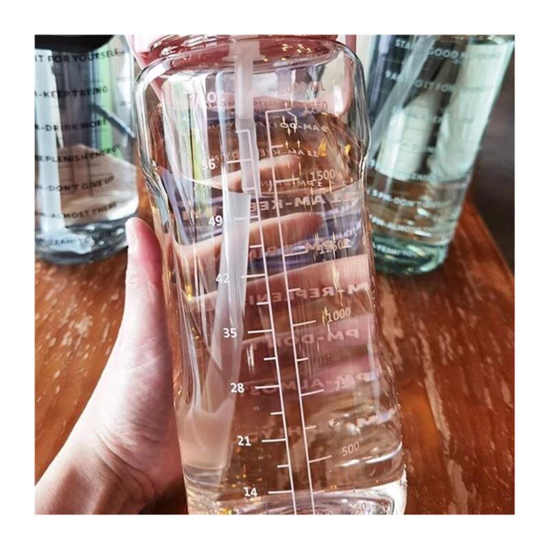 2 Liter Water Bottle Girls large capacity water cup 水杯