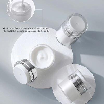 15/30/50ml+Dispensing+Bottle+Vacuum+Design+Cream+Bottle+Refi