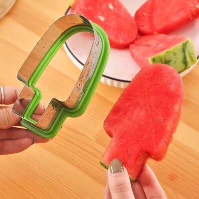 Creative Fruit Platter Molds Watermelon Slicer Ice Pop Shape