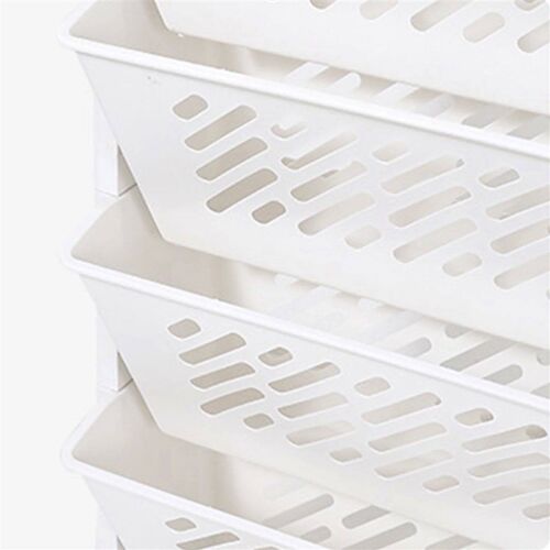 Movable Bookshelf 5 Layers Large Capacity Book Storage Rack