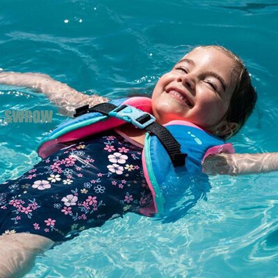 New childrens swimming buoyancy vest neoprene safety floati