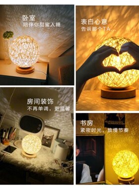 table lamp bedroom bedside lamp dimming small night light