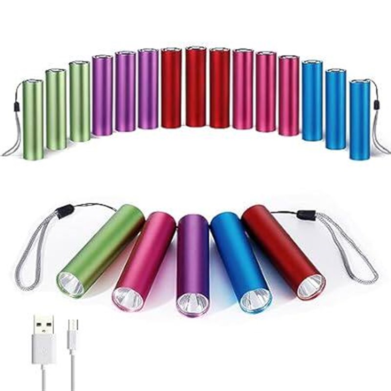 KunHe 20 Pack LED Bulk Mini Small Flashlights for Kids US图片