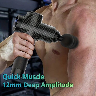 30 Level Massage Gun Fascia Deep Muscle Relax Body Neck Mass