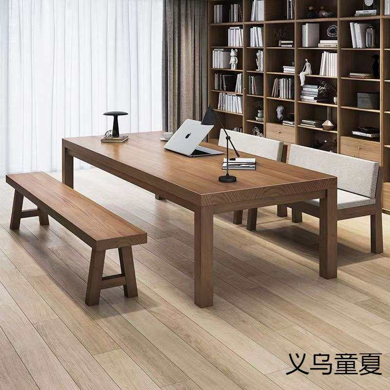 实木大板桌去客厅化大长书桌会议桌两用家用大桌阅读桌桌子长方形,3C数码配件,其它配件,淘宝优惠券,粉丝福利购,淘宝优惠卷