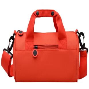 圆筒包旅行男健身包质感牛津布手提行李袋旅游轻便斜挎包运动拎包