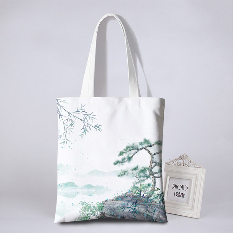 文艺素雅单肩包古风帆布包民族风大容量手袋女气质背包简易购物袋,箱包皮具/热销女包/男包,时尚帆布包,淘宝优惠券,粉丝福利购,淘宝优惠卷