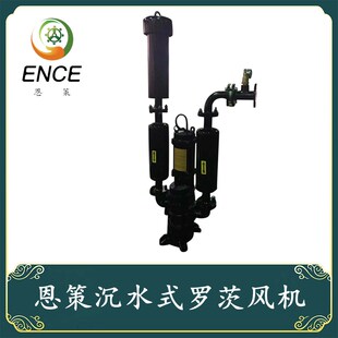 恩策铸铁沉水罗茨鼓风机河道治理大功率静音便捷污水处理沉水风机