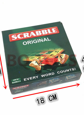 English Game Scrabble Toys Learn Words Early Education Deskt