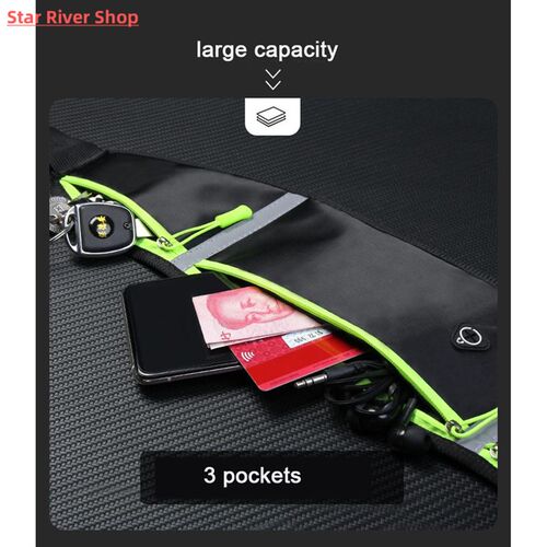 Running waist bag Belt Bag Men Gym Women Sports Fanny Pack C