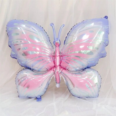 Large Butterfly Aluminum Foil Balloons Butterfly Helium Air