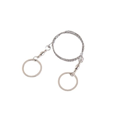 Outdoor Survival Stainless Steel Wire Saw 4Strand Steel Wire