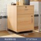办公室文件柜资料柜带锁储物柜可移动桌下抽屉柜矮柜打印机置物柜