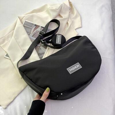 Large Capacity Canvas Bag for Women Japanese Style Leisure D