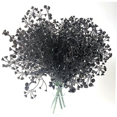 Halloween Black Artificial Plant Vine Eucalyptus Persian Fer