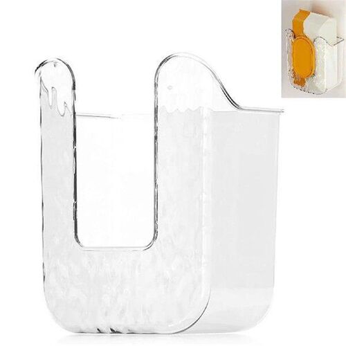 Wall Mounted Tissue Box Holder Easy to Refill Tissue