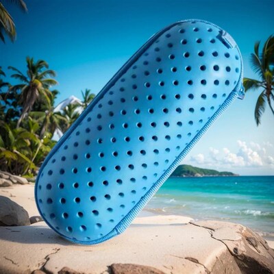 Swim Goggle Case Swimming Goggles Protection Box with Clip &