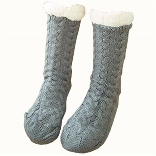 Womens Winter Warm Slipper Nonskid Thermal Fuzzy Socks