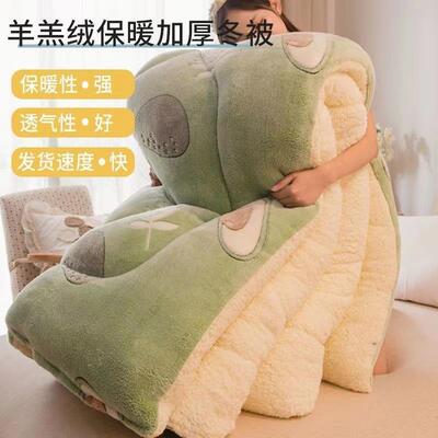 Thicken Flannel Comforter Duvet Quilt Blanket single/double