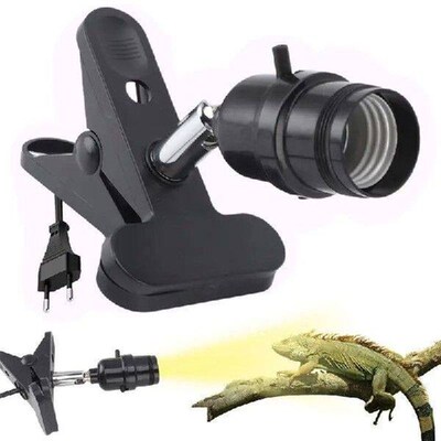 Pet Heating Light Lamp Holder Reptile Heat Bulb Fixture