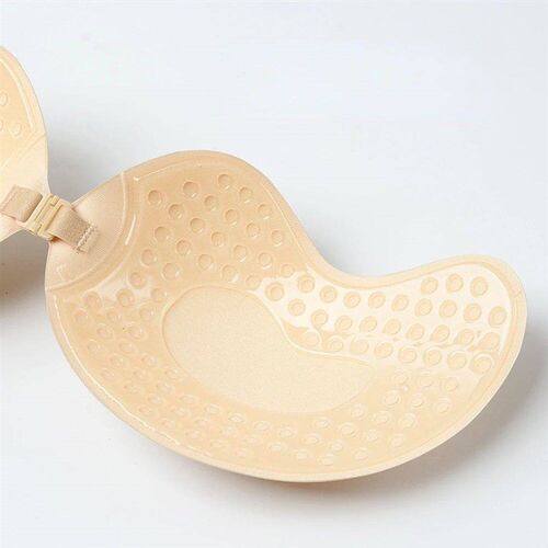 Comfortable Women Fly Bra Strapless Silicone Push Up Invisib