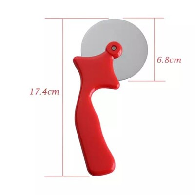 Pizza Kitchen Knives Stainless Steel Cutter Wheels Scissors