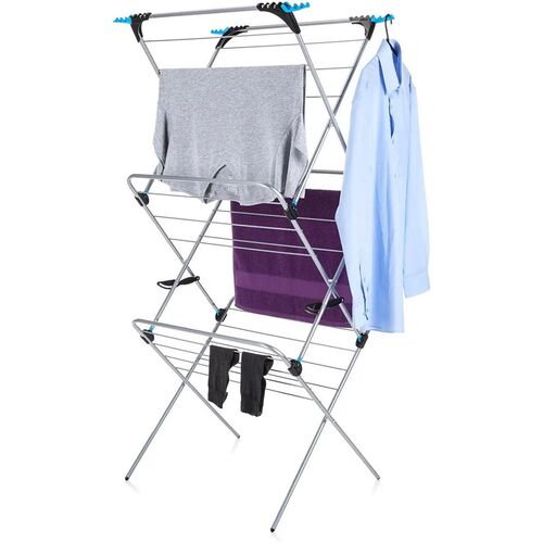 3 Tier Plus Indoor and Outdoor Portable Clothes Drying Rack