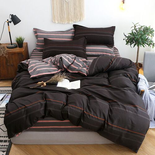Duvet Cover Bed Sheet 4 Set Bedding Sheets School 磨毛四件套 - 封面