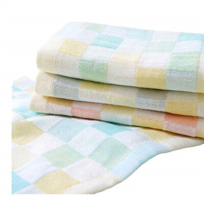 Cotton face washing towel for babies and children, absorbent