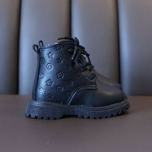 Girls Boots Autumn Winter Plush Children Boots Boys Girls Sh