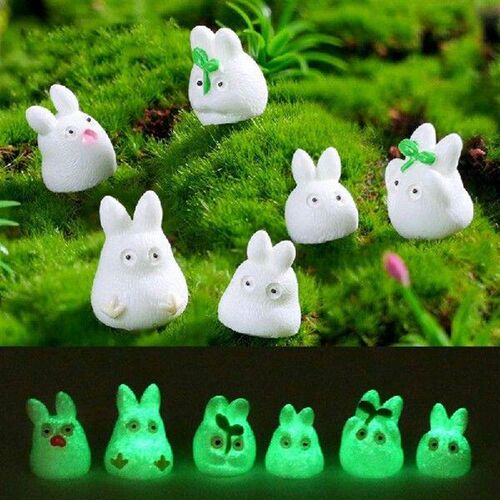 1PC Resin Luminous Animal Pendnat For Earring Keychain DIY