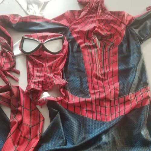 Superhero Spandex Costume Cosplay 3D Zentai Full Bodysuit Ha