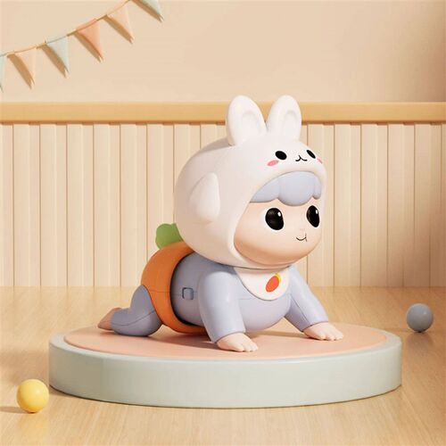 Fun Electric Rabbit Crawling Baby Toys Baby Toddler Early Le