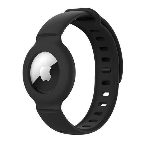 Case for  AirTags Soft Silicone Strap Air Tag Anti-Scratch B