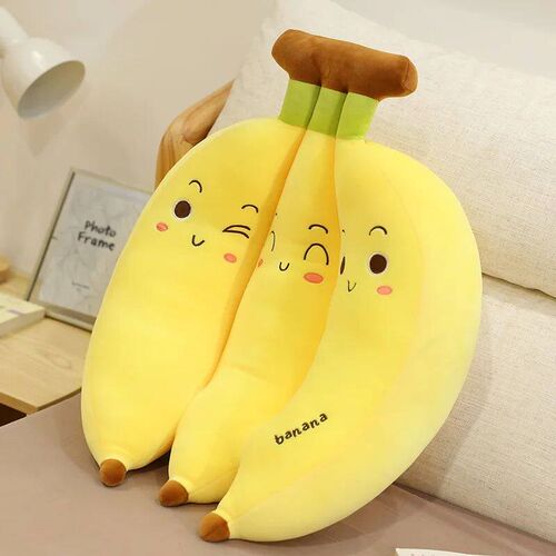 35-70cm Creative Cartoon Banana Plush Pillow Kawaii Sofa Cus