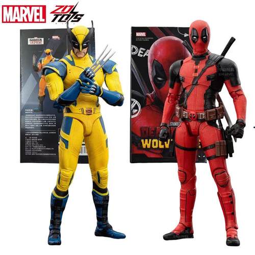 ZD Toys Deadpool & Wolverine Action figures Deadpool Boxed W