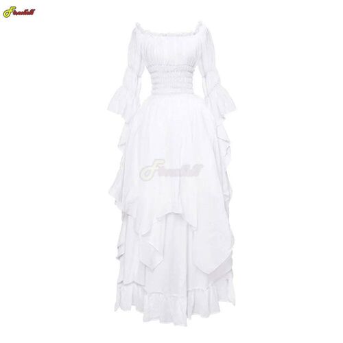 Women Medieval Dress Renaissance Vintage Style Gothic Dress