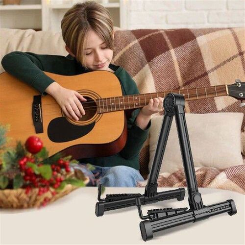 Guitar Floor Stand Folding A Frame Instrument Stand