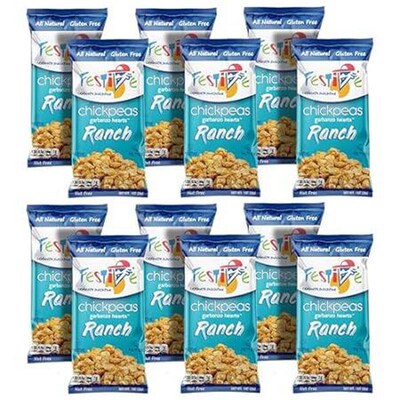 Feel Festive 12-Count Ranch Chickpea Garbanzo Beans - Cru