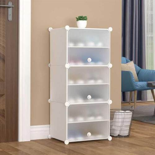 Shoe rack, multilayer, dustproof, shoe cabinet under bed