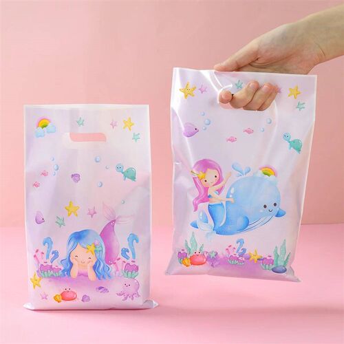 Mermad Tote Bag Under The Sea Theme Lttle Mermad Happy One B