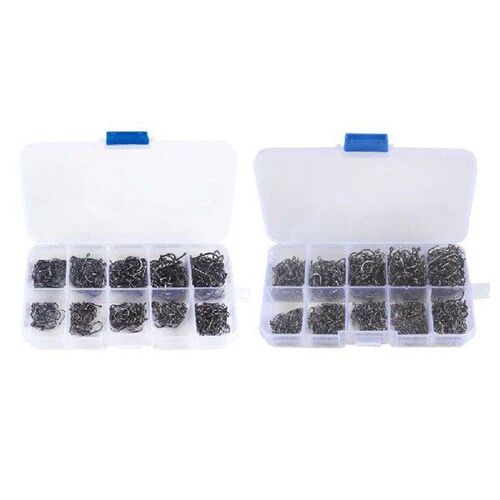 600/1000PCS Fishing Hooks Set Replacement Outdoor Saltwater