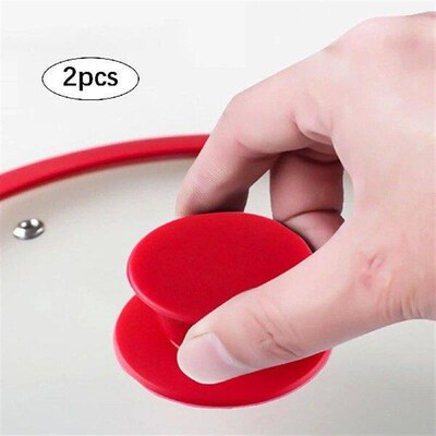 2Pcs Pot Lid Knobs Pan Lid Holding Handles Kitchen Cookware