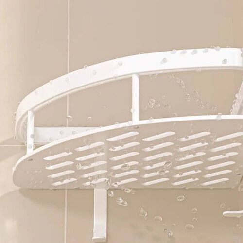 2PCS Bathroom Shelf Kitchen Storage Organizer Aluminum Alloy