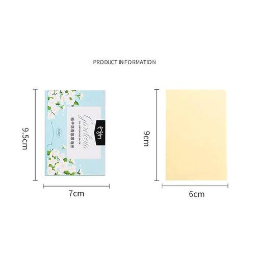 5 Box Matte Face Wipes Oil Control Oil-absorbing Face Cleani