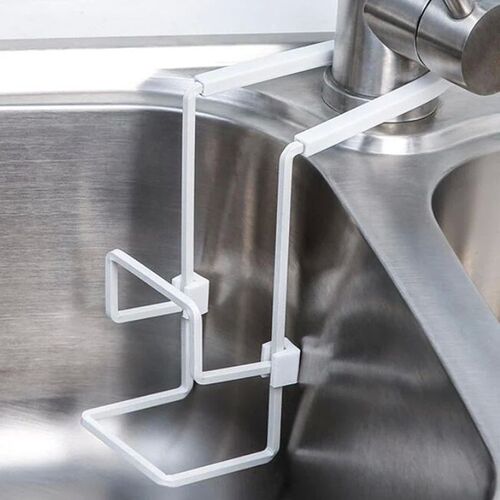 Durable Sink Caddy Sink Sponge Holder Small Kitchen Bathroom