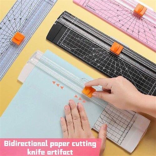 Plastic Base Paper Trimmer Portable Mini A4 Paper Cutting