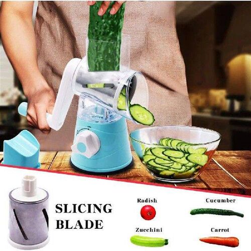 3 in 1 Multifunctional Roller Vegetable Cutter Home Slicer