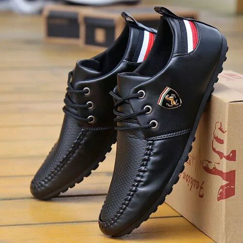 Spring Fashion Leather Shoes for Men Casual Loafers Moccasin