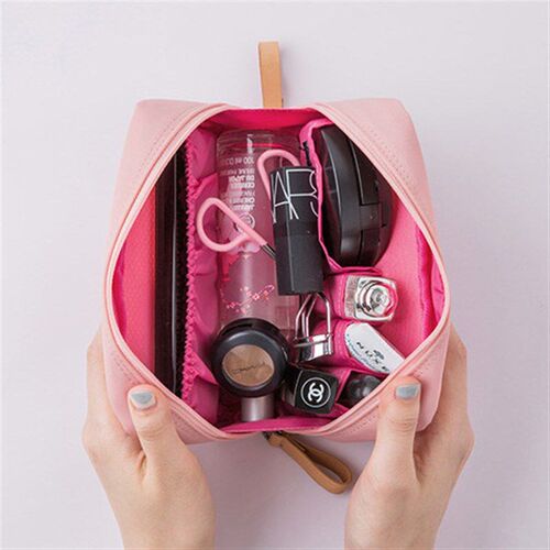 Mini Candycolored Makeup Bag Waterproof Portable with Multip